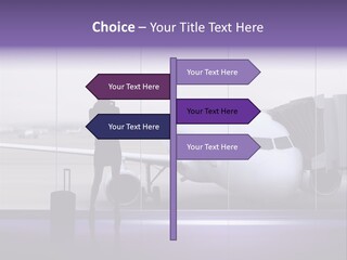 Supplier Plane Travel PowerPoint Template