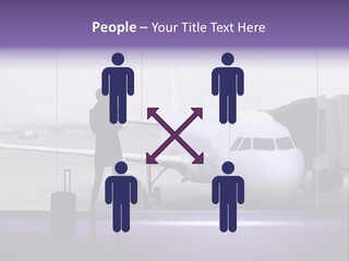 Supplier Plane Travel PowerPoint Template