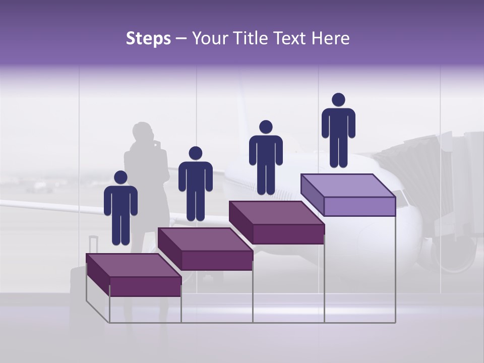 Supplier Plane Travel PowerPoint Template
