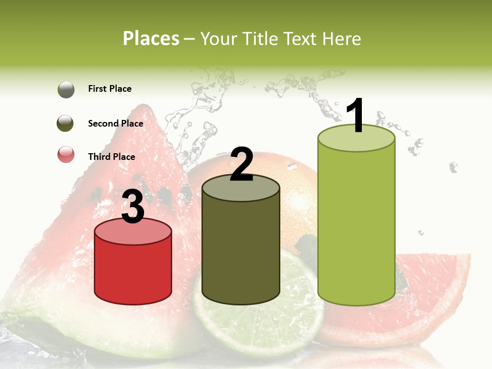 Red Fresh Herb PowerPoint Template