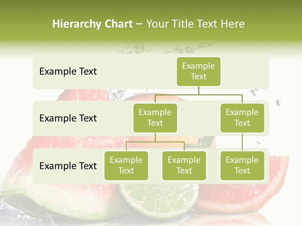 Red Fresh Herb PowerPoint Template