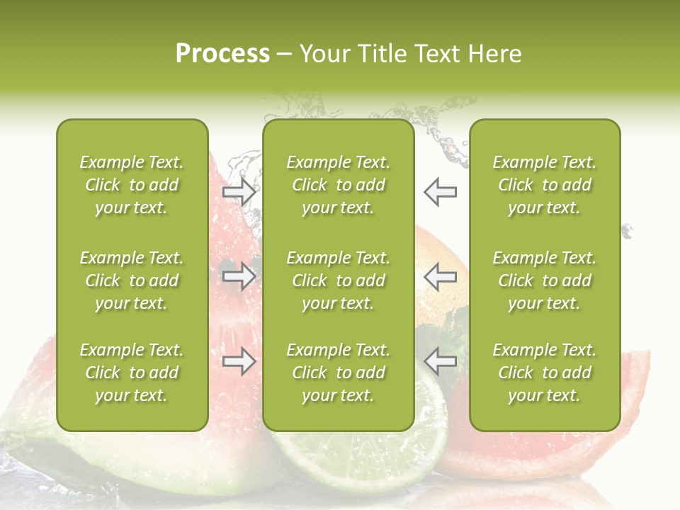 Red Fresh Herb PowerPoint Template