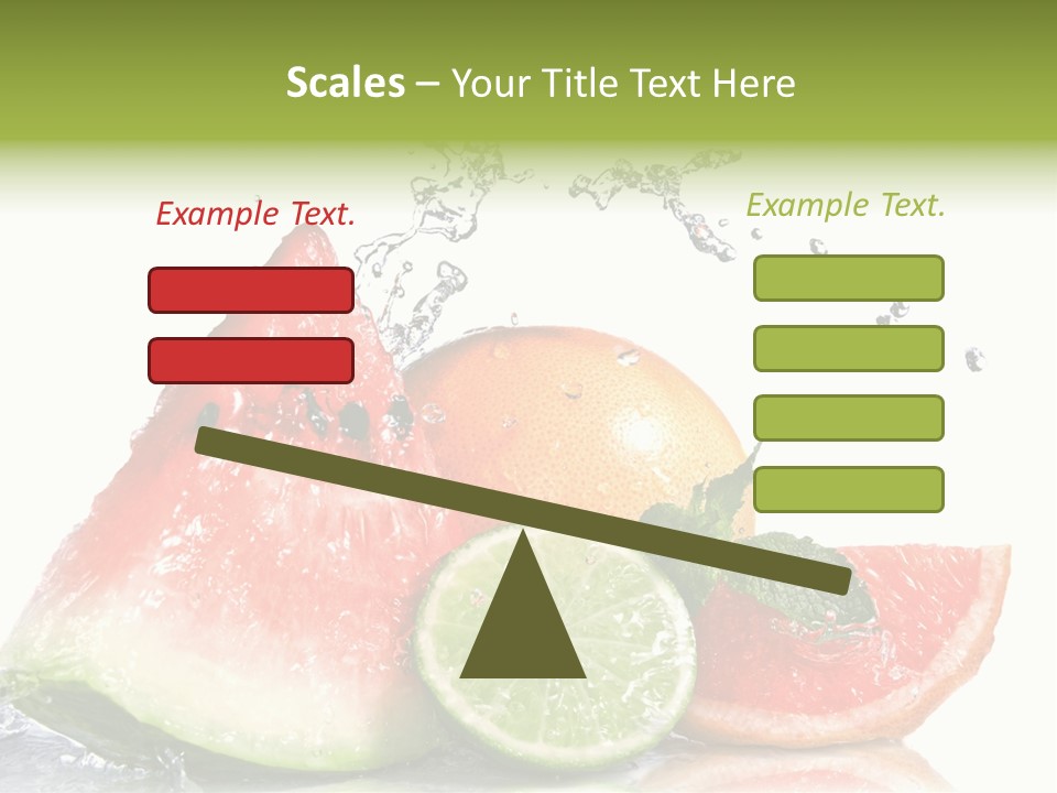 Red Fresh Herb PowerPoint Template