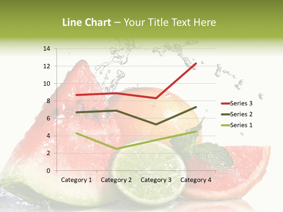 Red Fresh Herb PowerPoint Template