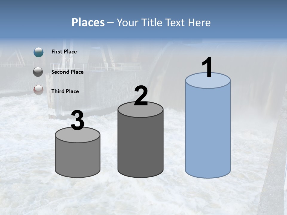 Wall Reservoir Watts PowerPoint Template