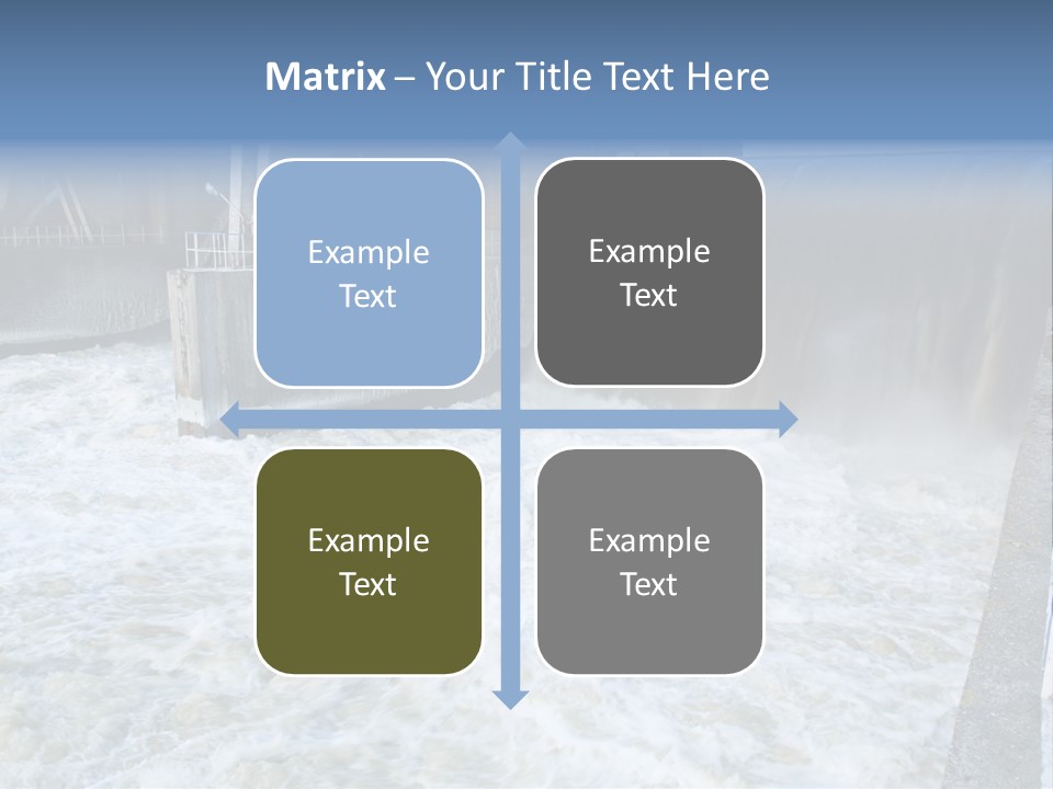 Wall Reservoir Watts PowerPoint Template