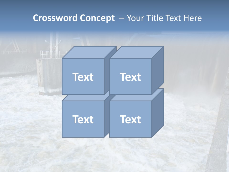 Wall Reservoir Watts PowerPoint Template