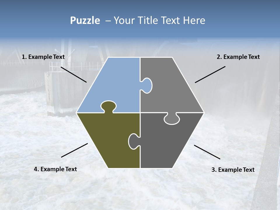 Wall Reservoir Watts PowerPoint Template