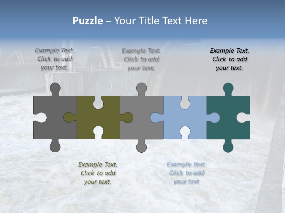 Wall Reservoir Watts PowerPoint Template