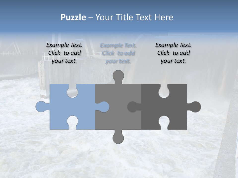 Wall Reservoir Watts PowerPoint Template