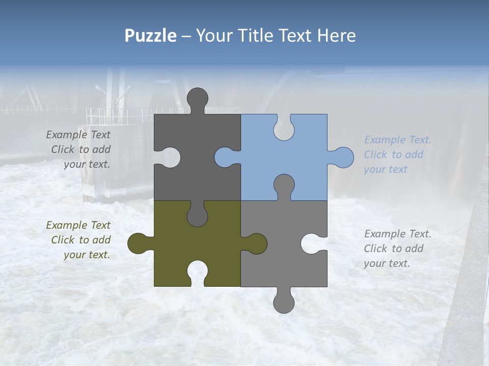 Wall Reservoir Watts PowerPoint Template