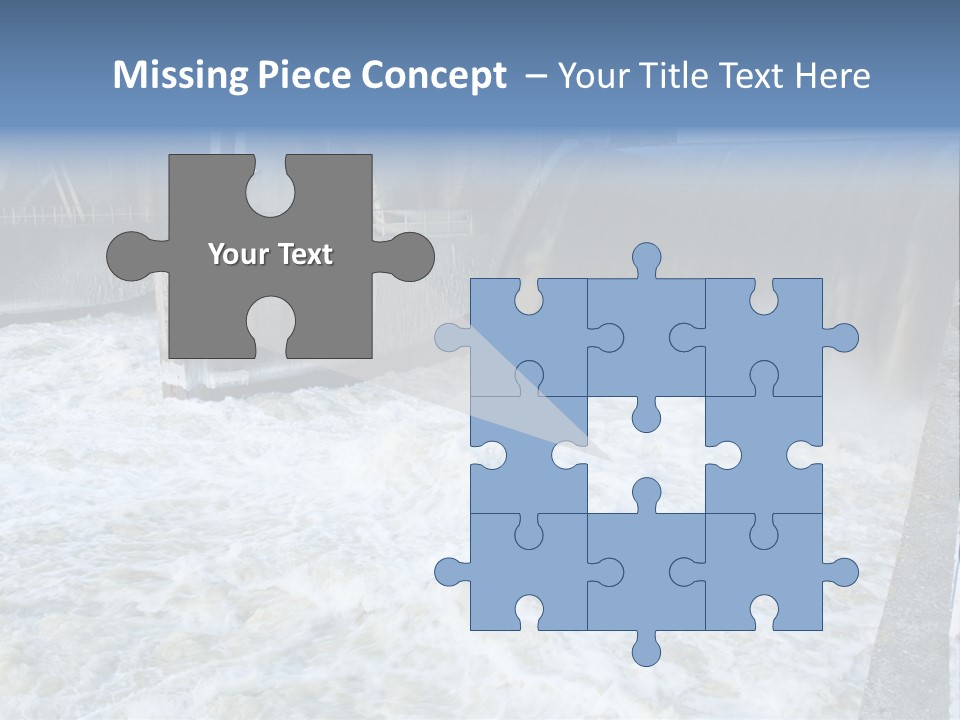 Wall Reservoir Watts PowerPoint Template