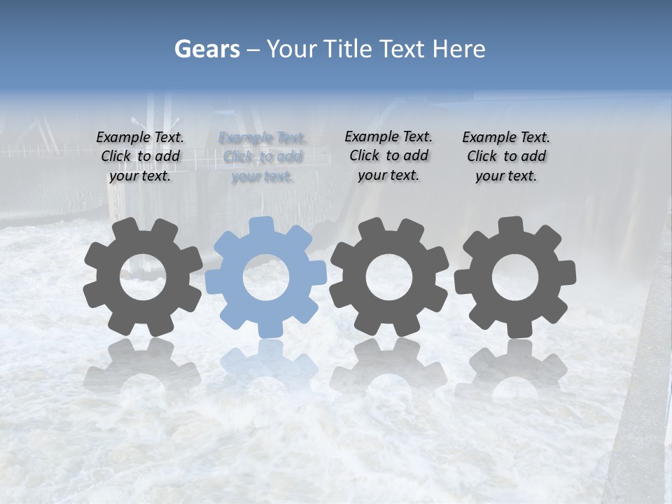 Wall Reservoir Watts PowerPoint Template