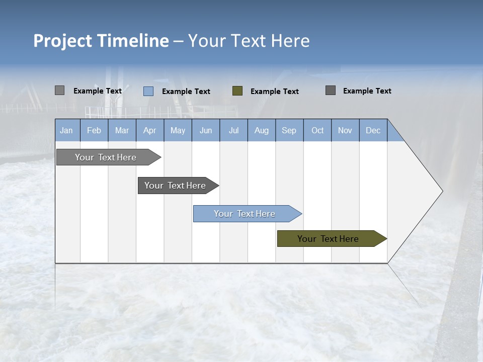 Wall Reservoir Watts PowerPoint Template