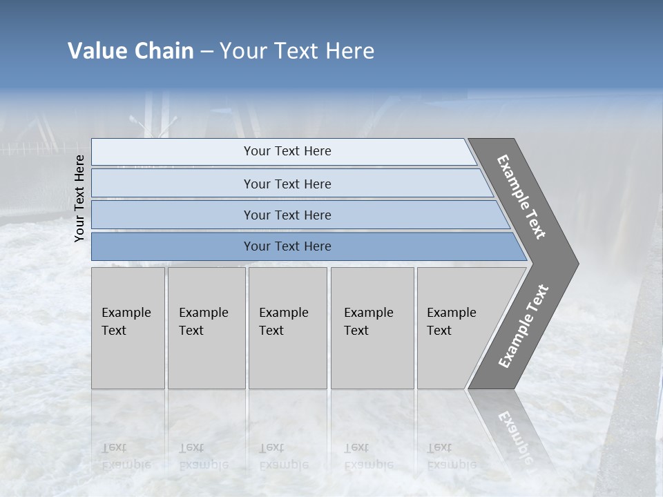 Wall Reservoir Watts PowerPoint Template