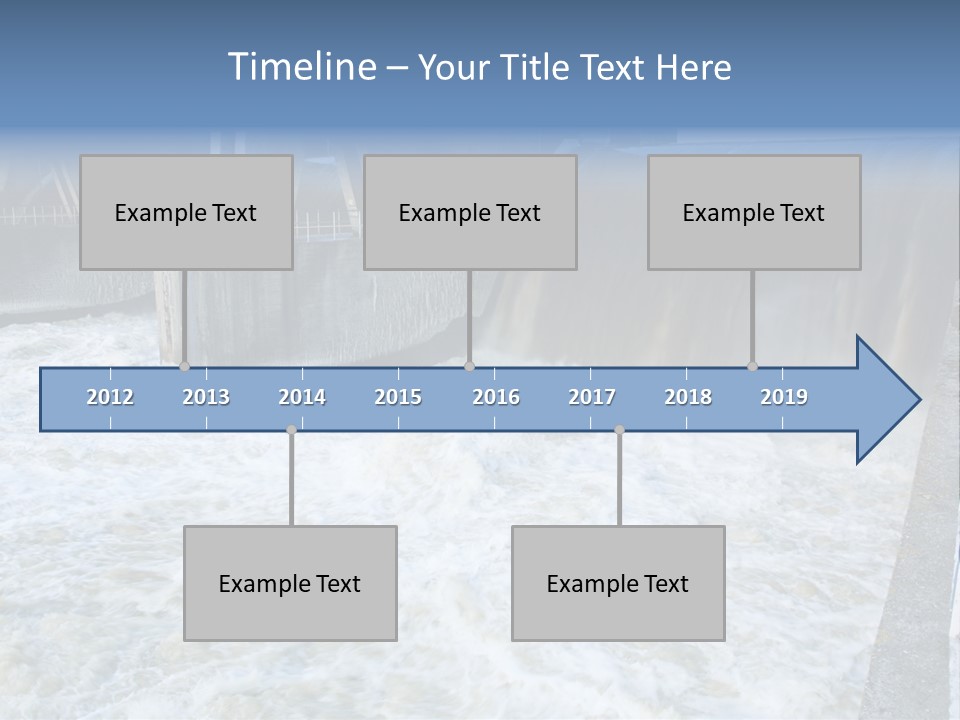 Wall Reservoir Watts PowerPoint Template