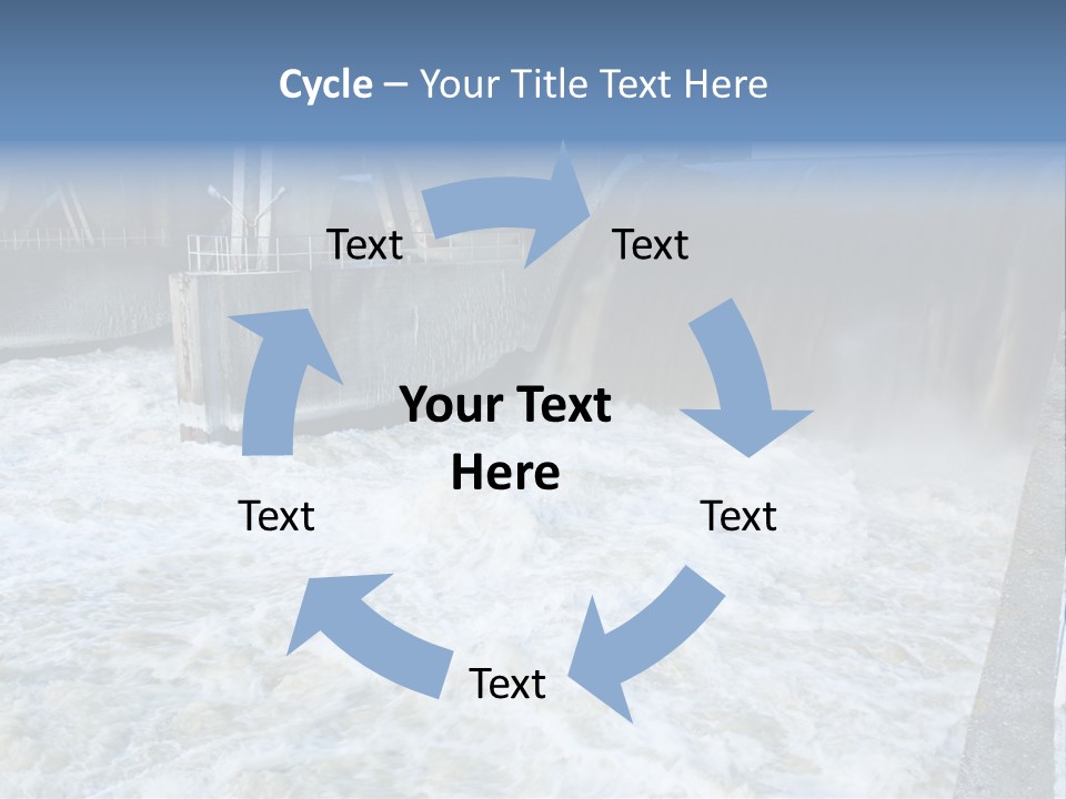 Wall Reservoir Watts PowerPoint Template