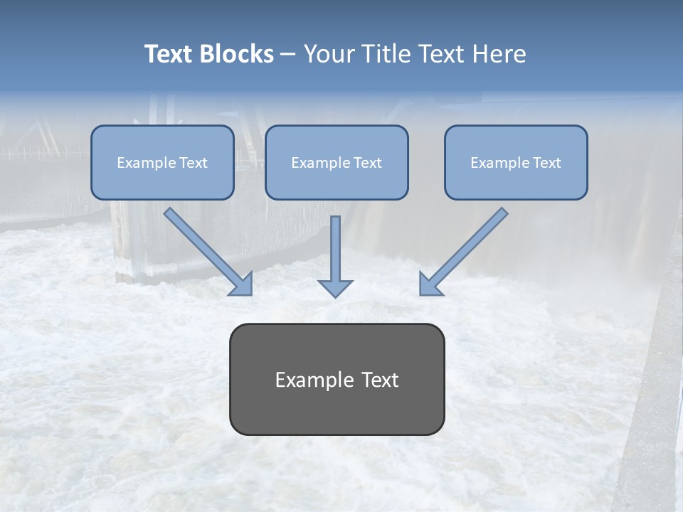 Wall Reservoir Watts PowerPoint Template