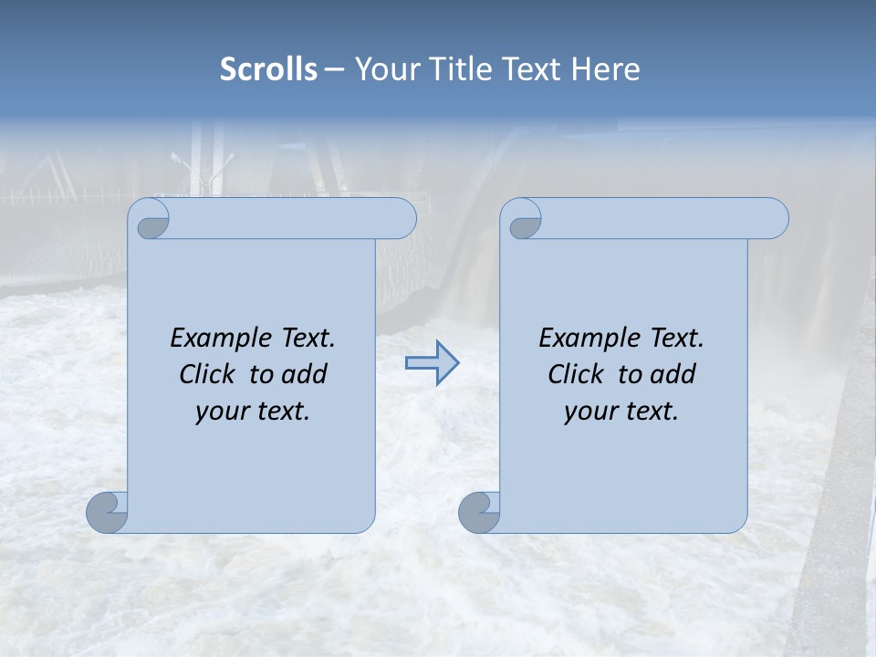Wall Reservoir Watts PowerPoint Template