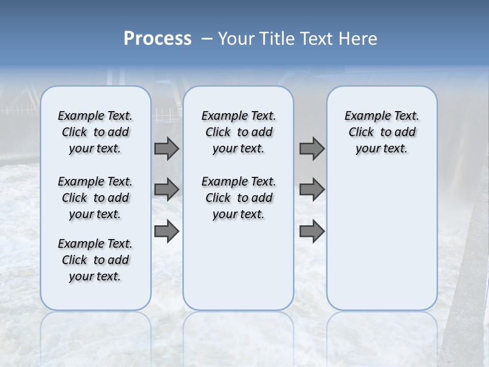 Wall Reservoir Watts PowerPoint Template