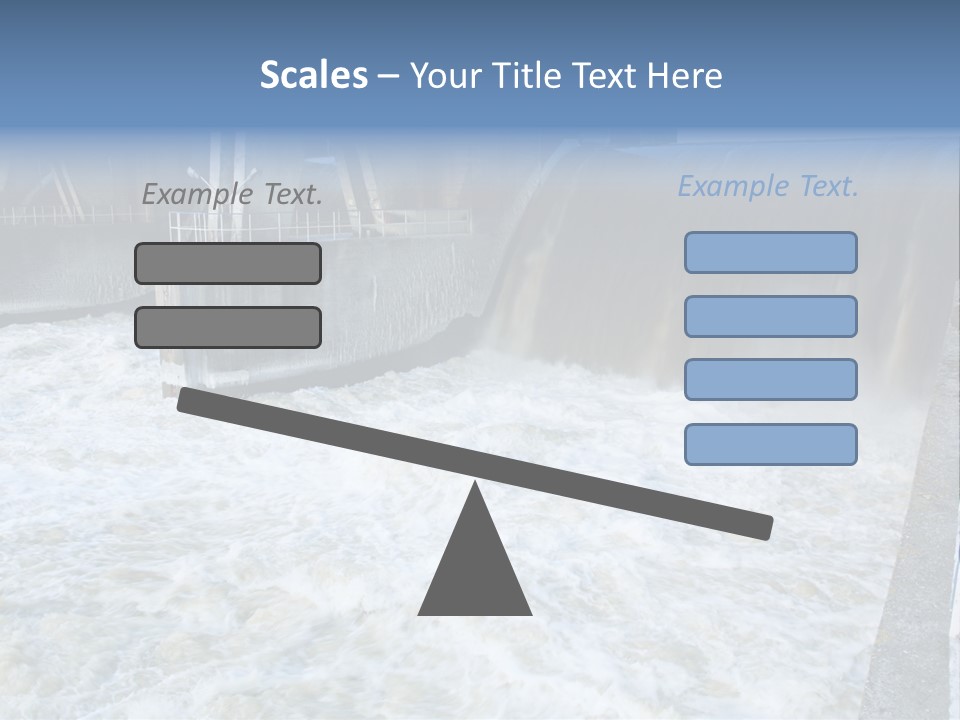Wall Reservoir Watts PowerPoint Template