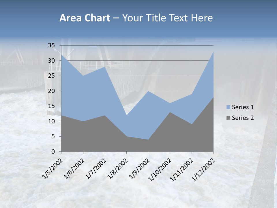 Wall Reservoir Watts PowerPoint Template
