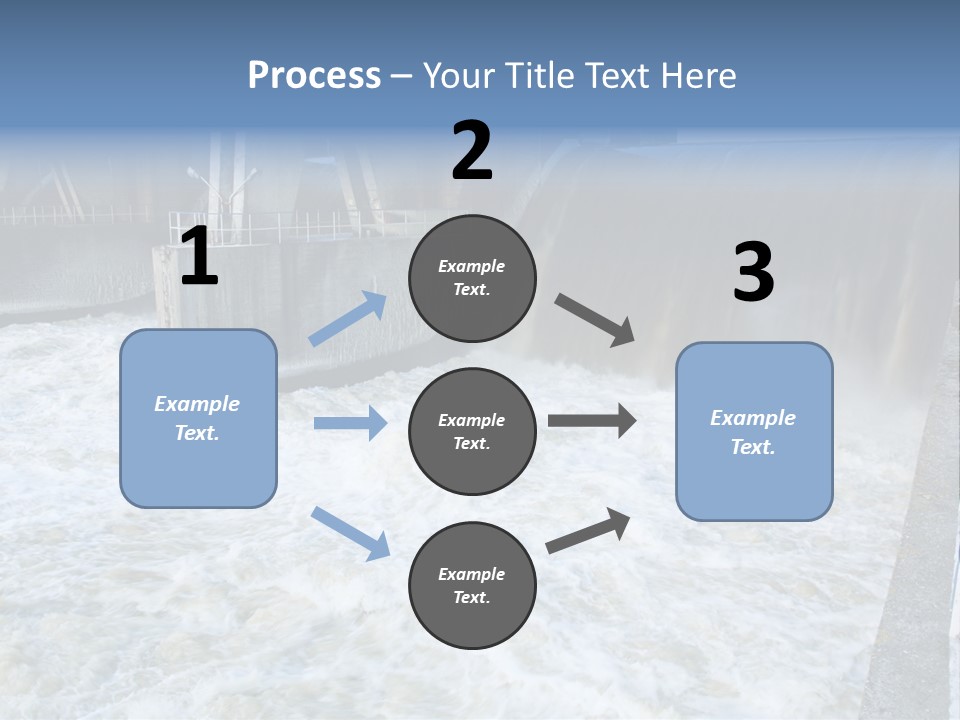 Wall Reservoir Watts PowerPoint Template