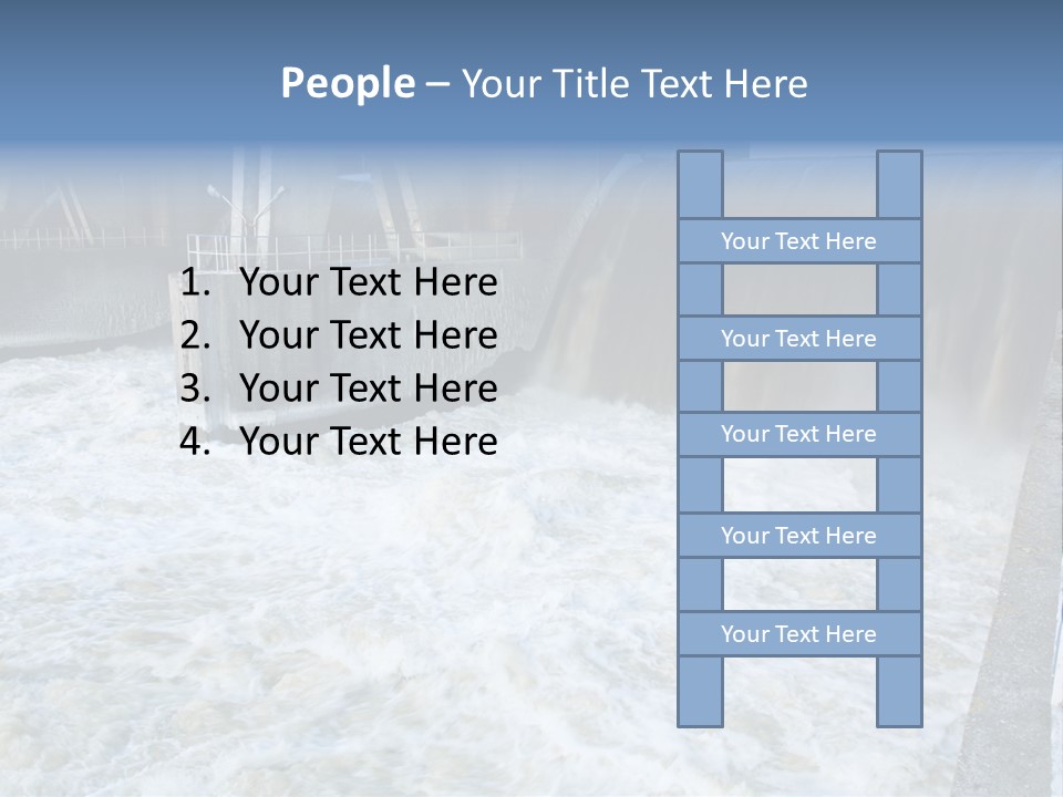 Wall Reservoir Watts PowerPoint Template
