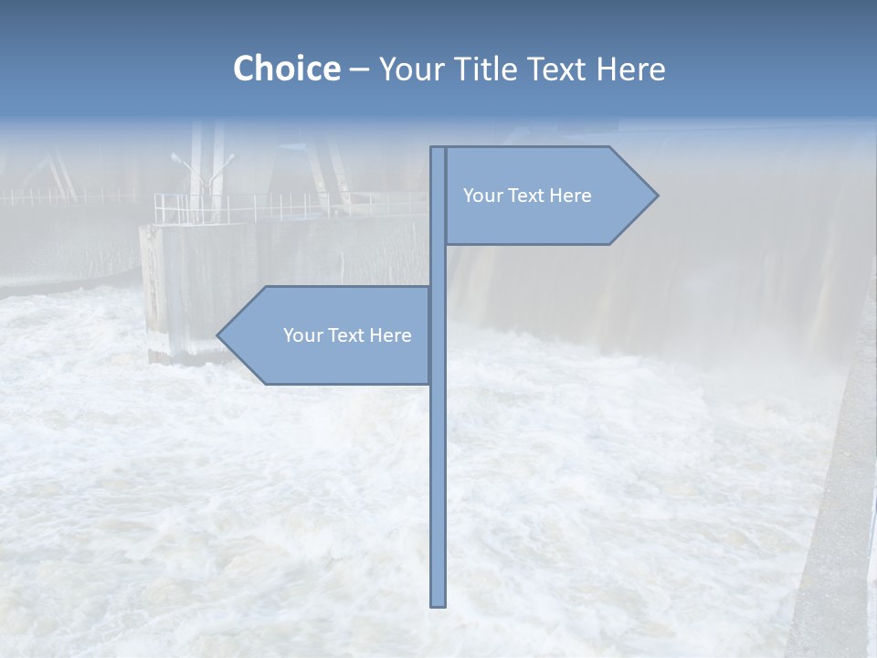 Wall Reservoir Watts PowerPoint Template