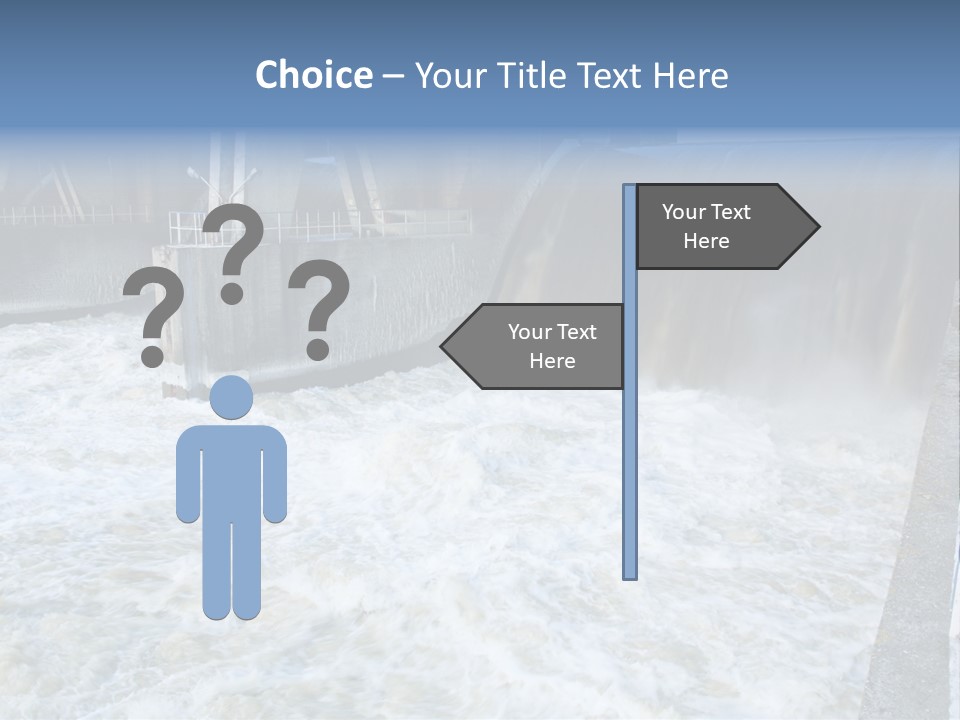 Wall Reservoir Watts PowerPoint Template
