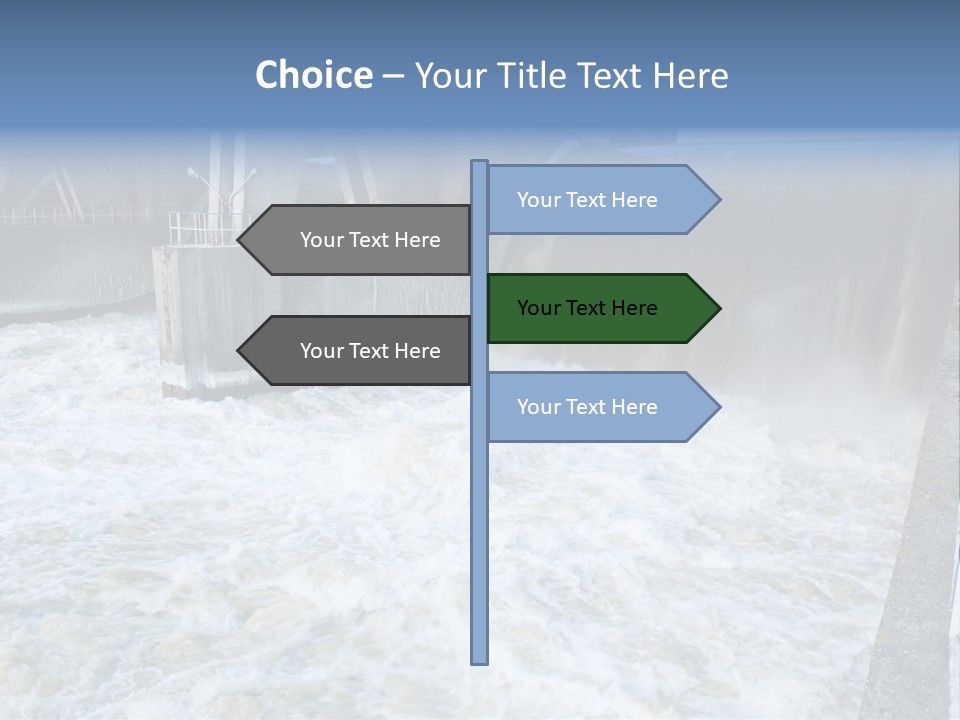 Wall Reservoir Watts PowerPoint Template
