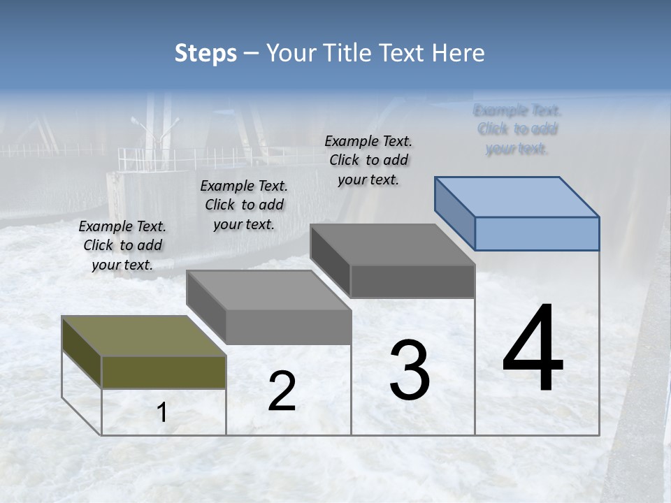 Wall Reservoir Watts PowerPoint Template