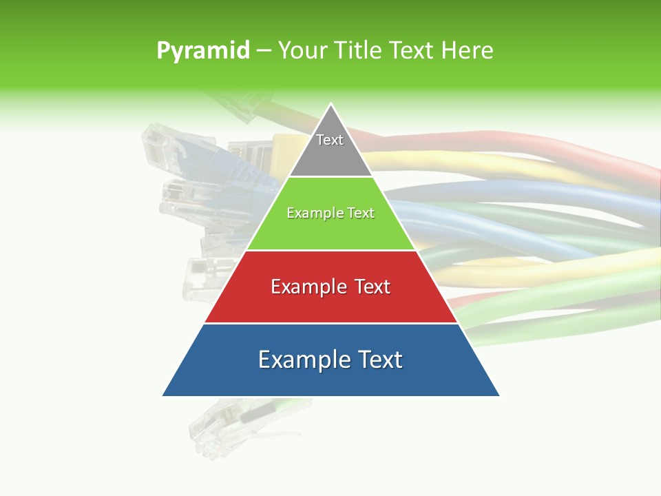 Cable White Cat PowerPoint Template