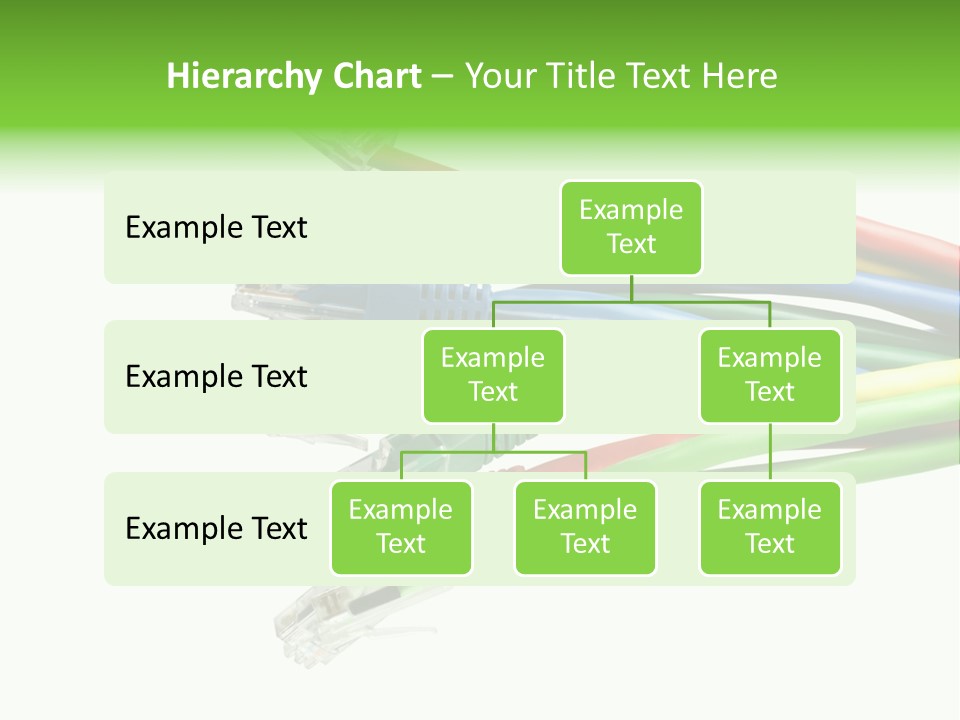 Cable White Cat PowerPoint Template