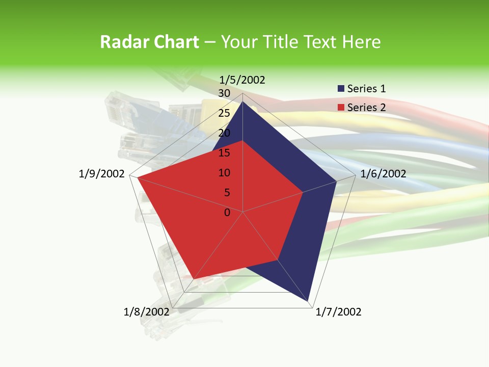 Cable White Cat PowerPoint Template