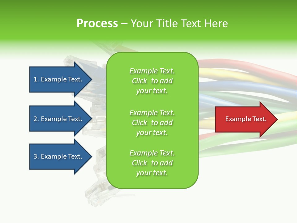 Cable White Cat PowerPoint Template