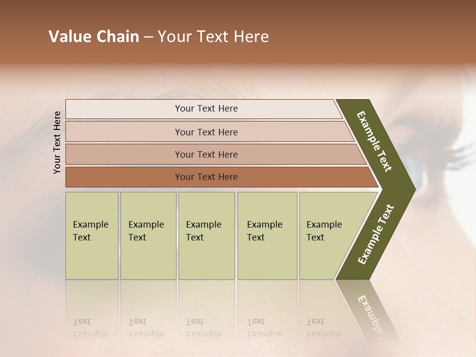 Makeup Portrait Bright PowerPoint Template