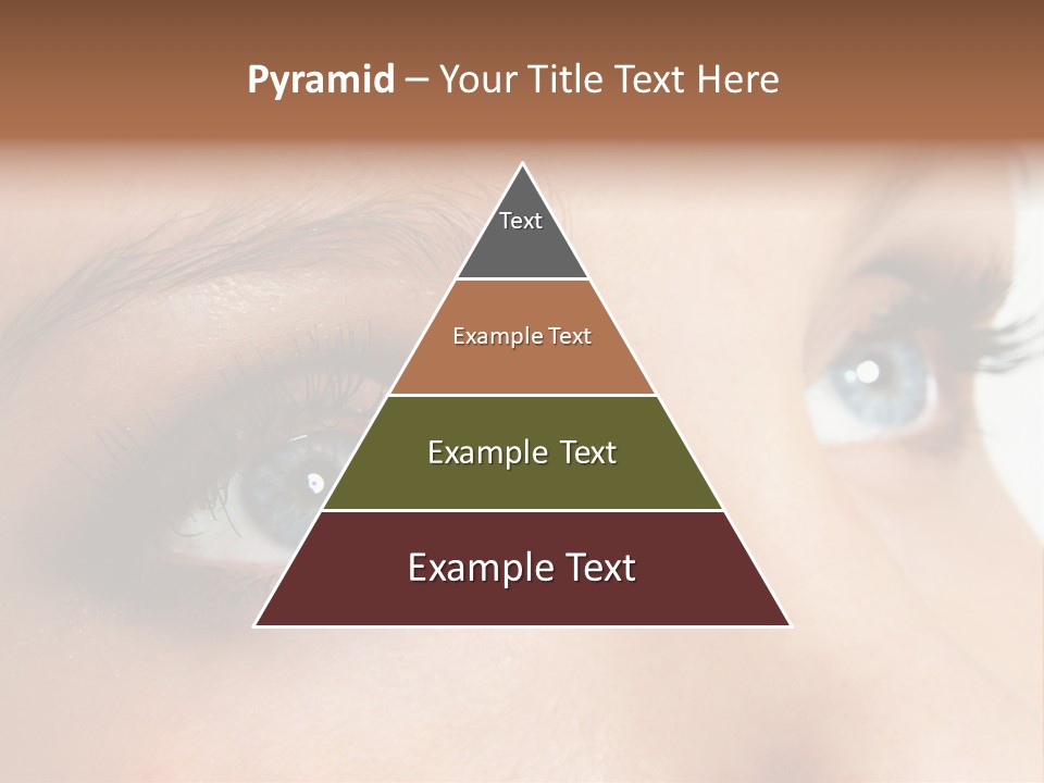 Makeup Portrait Bright PowerPoint Template