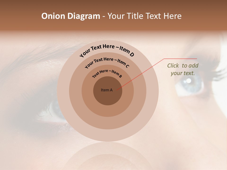 Makeup Portrait Bright PowerPoint Template