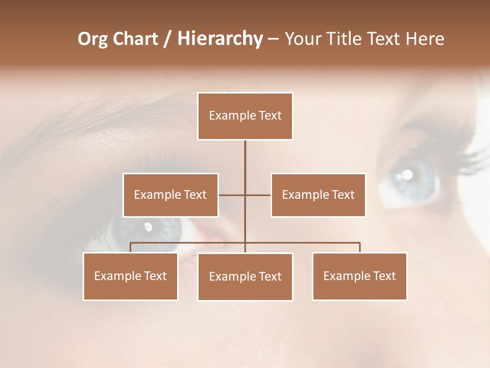 Makeup Portrait Bright PowerPoint Template