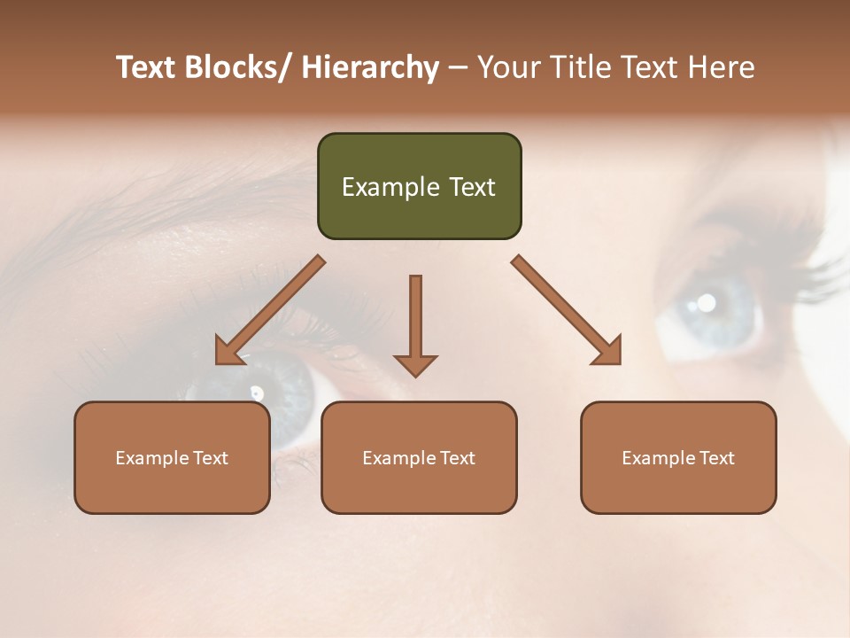 Makeup Portrait Bright PowerPoint Template