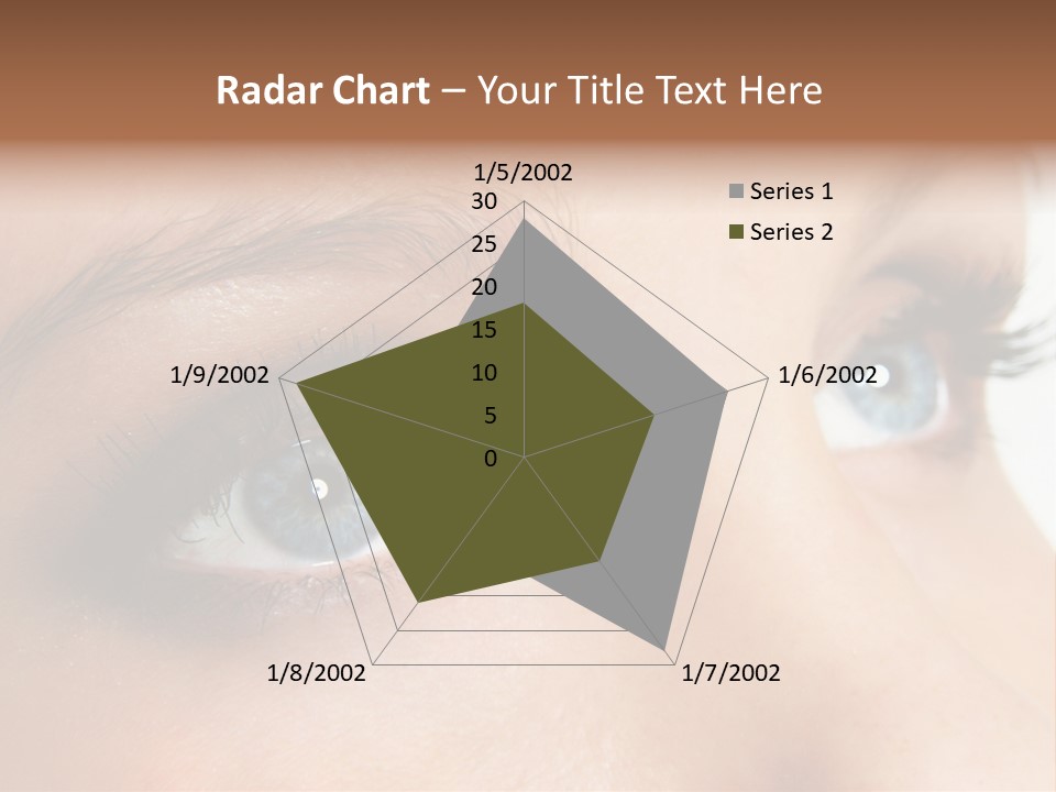 Makeup Portrait Bright PowerPoint Template