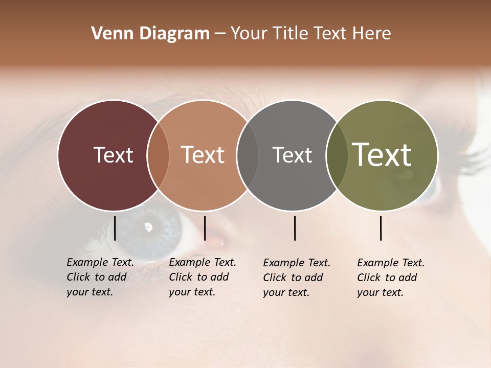 Makeup Portrait Bright PowerPoint Template