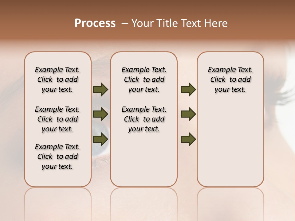 Makeup Portrait Bright PowerPoint Template