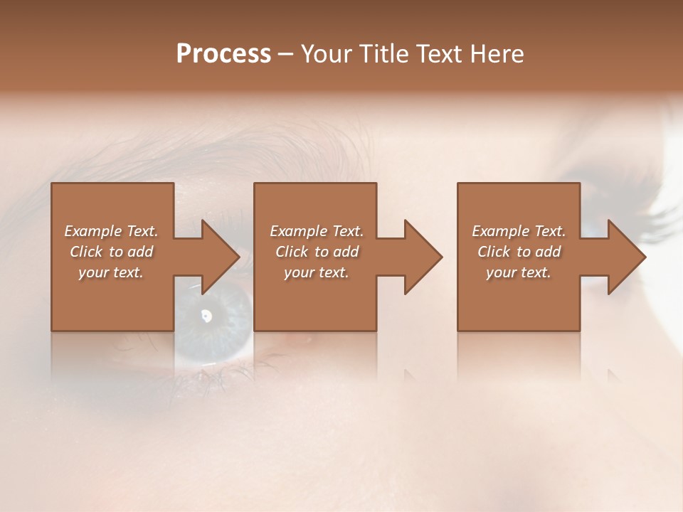 Makeup Portrait Bright PowerPoint Template