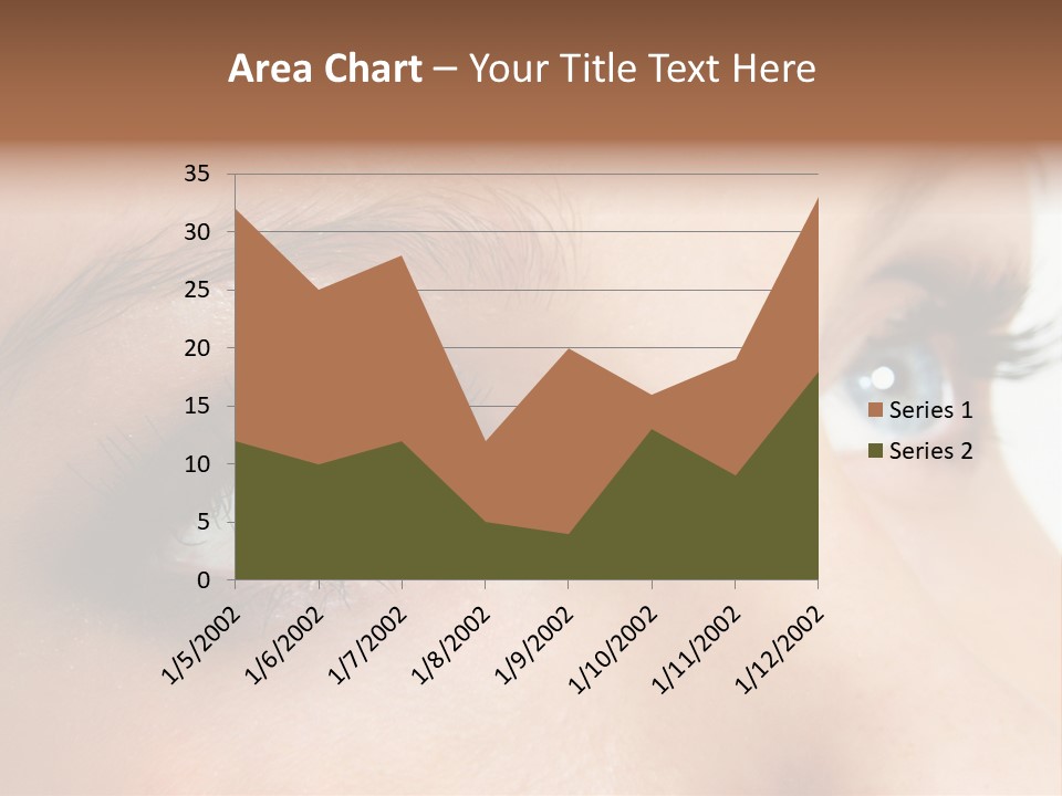 Makeup Portrait Bright PowerPoint Template