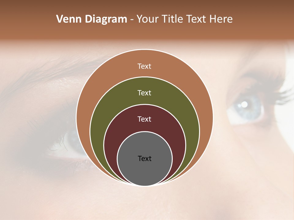 Makeup Portrait Bright PowerPoint Template