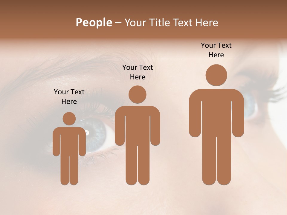 Makeup Portrait Bright PowerPoint Template