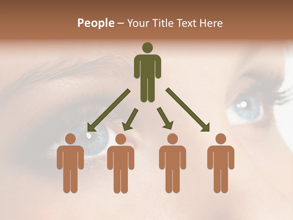 Makeup Portrait Bright PowerPoint Template