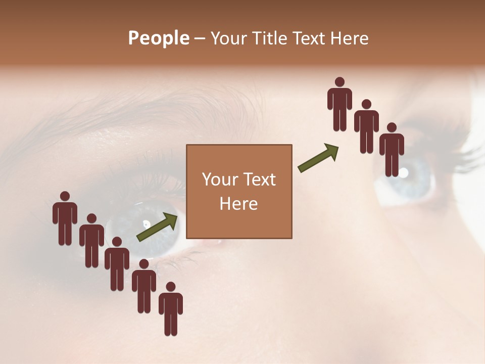 Makeup Portrait Bright PowerPoint Template